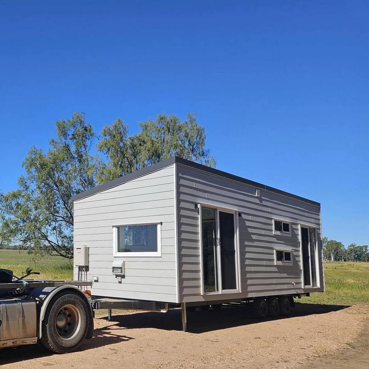 Alphaline Tiny Home delivered to Goovien QLD
